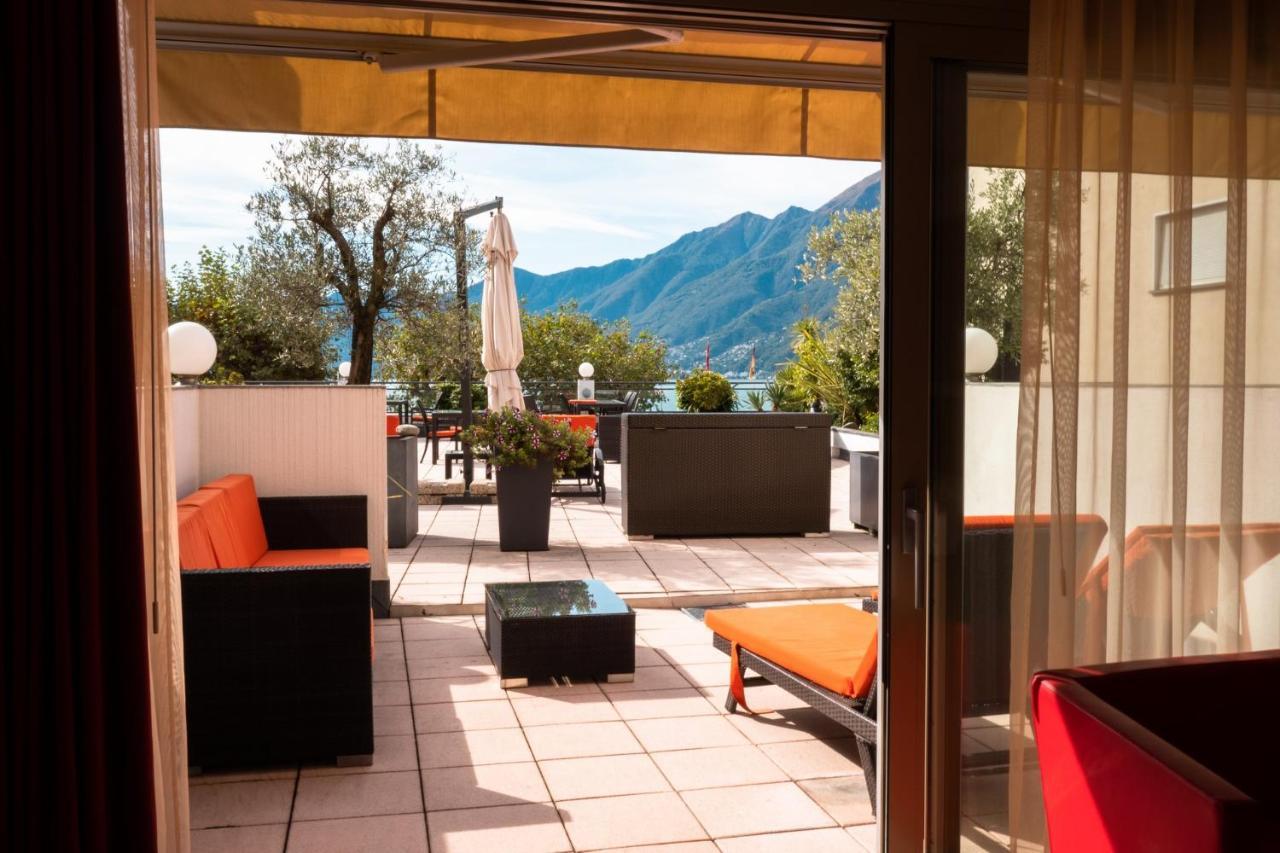 Casa Al Portico Hotell Ascona Exteriör bild